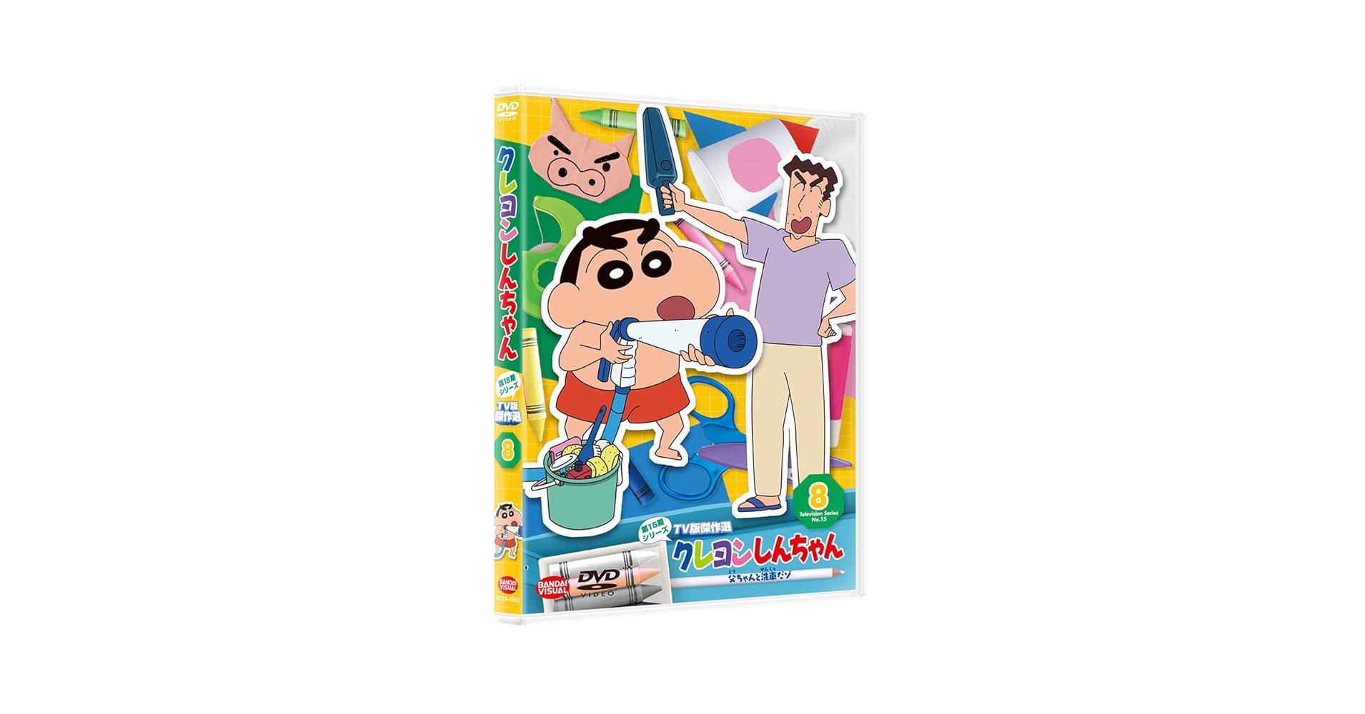 新品ケースDVD 「 クレヨンしんちゃん 第15期シリーズ 」全16巻 臼井儀人 新品ケースDVD 「 クレヨンしんちゃん 第15期シリーズ 」全16巻